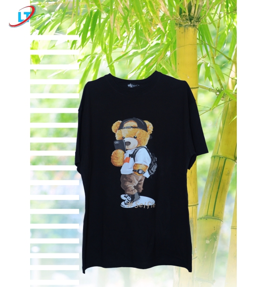 ÁO  thun  100% cotton  in hình  selfhia  (phom rộng )