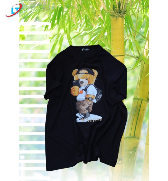 ÁO  thun  100% cotton  in hình  selfhia  (phom rộng )